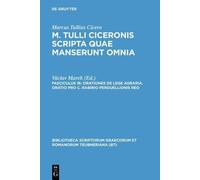 Marcus Tullius Cicero Scripta Quae Manserunt Omnia, fasc. 16 (Copertina rigida)