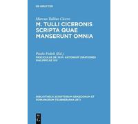 Marcus Tullius Cicero Scripta Quae Manserunt Omnia, fasc. 28 (Copertina rigida)