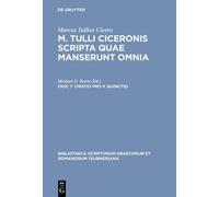 Marcus Tullius Cicero Scripta Quae Manserunt Omnia, fasc. 7 (Tascabile)