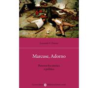 Marcuse, Adorno-Leonardo V. Distaso