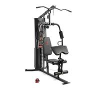 Marcy Multistazione Eclipse MWM8178 Compact Home Gym - Torre pesi da 68 kg - Puleggia alta e bassa - Peso massimo utente 135 kg - Antracite