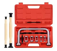Mardatt 12 Pezzi compressore a Molla valvola, Kit di Utensili a Compressione Automatica con Morsetto a C e Kit di Utensili per la macinazione delle valvole