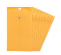 Mardatt 25 buste con chiusura a scatto, 15,2 x 22,9 cm, buste in carta kraft, per catalogo e posta, con chiusura a scatto, con chiusura gommata, per casa e ufficio