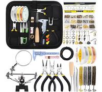 Mardatt Kit di 1488 pezzi per la realizzazione di forniture - lente d'ingrandimento, pinze, fili, catena, apri-anelli, pinzette, accessori per gioielli per la riparazione