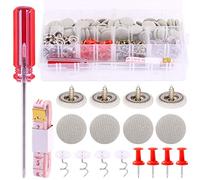Mardatt,Kit di riparazione per Headliner per auto, con pulsante di riparazione per tetti, riparazione auto, riparazione, per tutte le auto, colore: grigio