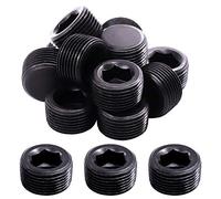Mardatt - Set di 20 spine NPT da 3/4" in acciaio al carbonio con filettatura maschio interna a brugola
