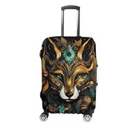Mardi and Gras Travel Luggage Cover Lavabile Anti-Graffio Bagaglio Valigia Protector, Stile:, L