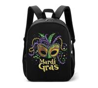 Mardi And The Gras Casual Daypack Funny Daily Zaini Travel Borsa a tracolla per donne uomini