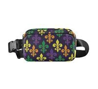 Mardi Gra - Mardi Gra - Mardi Gra - Mardi Gra - Mardi - Donna - Mardi - Mardi - Mardi - Marsupio - Mardi - Donna -, Mardi Gra con giglio francese, 1 Size