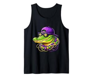 Mardi Gras Alligatore Coccodrillo Mardi Gras Costume Canotta