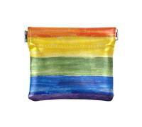 Mardi Gras Bella Carta Donne Uomini Portamonete In Pelle Impermeabile Organizzatore di Oggetti Personali per Le Donne, Cartolina Mardi Gras, 1 Size, Accessorio da viaggio