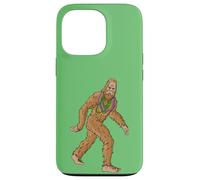Mardi Gras Bigfoot con collana di perline Perline Martedì Custodia per iPhone 13 Pro