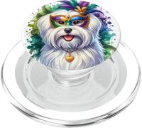 Mardi Gras Cane Maltese PopSockets PopGrip per MagSafe