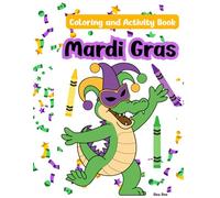 Mardi Gras Coloring and Activity Book
