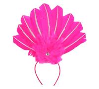 Mardi Gras Costume Puntelli Fascia per Carnevale Festa Festival Piuma Hairband Amico Raccolta Copricapo Fascia Regolabile