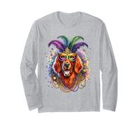 Mardi Gras Irish Setter Cane Maglia a Manica