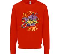 Mardi Gras Lets Party Uomo Sweatshirt Jumper