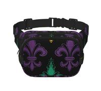 Mardi Gras Mardi Gras Mardi Gras Mardi Gras Marsupio Marsupio Piccolo Moda Crossbody Marsupio Leggero Sling Chest Bag Mardi Gras Mardi Gras Mardi Gras Mardi Gras Marsupio Mar