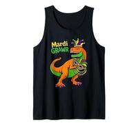 Mardi Gras Mardi Grawr Dinosaur New Orleans Louisiana Party Canotta