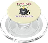 Mardi Gras Purr-Ade come nessuno sta guardando PopSockets PopGrip per MagSafe