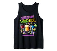 Mardi Gras Shes My Wild Side - Coppia Abbinata Canotta