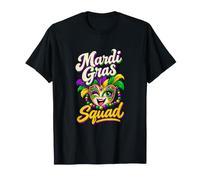 Mardi Gras Squad New Orleans Parade Group Carnival Crew Maglietta
