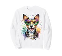 Mardi Gras Teddy Roosevelt Terrier Felpa