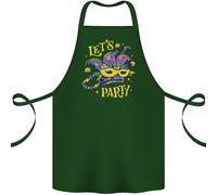 Mardi Gras Ti Permette Di Festa Cotone Grembiule 100% Biologico