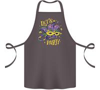 Mardi Gras Ti Permette Di Festa Cotone Grembiule 100% Biologico
