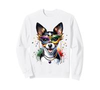 Mardi Gras Toy Fox Terrier Felpa