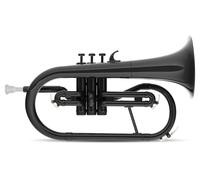 MardiBrass Flicorno Flugelhorn Plastica in Soprano Sib con Bocchino Borsa Nero
