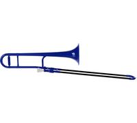 MardiBrass Jazz Trombone Plastica in Tenore Bb/Sib con Bocchino e Borsa Blu 12mm