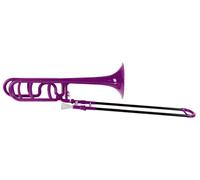 Classic Cantabile MardiBrass Trombone Quart in ABS Plastica - Accordatura Bb/F - Coulisse in Fibra di Vetro - 850g Leggera - Foratura: 13,9 mm - Inclusi Bocchino e Gigbag - Viola