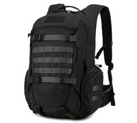 Mardingtop 28L/35L Tattico Zaino Militare Zaino Molle Zaini da Assalto Zaino Unisex Adulto Zaino da Escursionismo Zaino da Viaggio per Campeggio all'aperto Sport Trekking Motociclismo (35l - Nero-2)