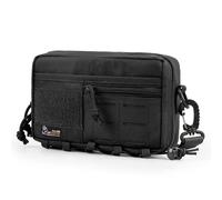 Mardingtop Molle, borsa organizer universale EDC con inserto rimovibile e tracolla per attrezzature tattiche, corsa, ciclismo, campeggio e attività all'aperto, Nero , 20.5 x 12 x 5.5 cm