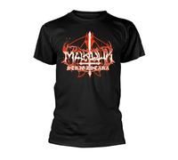 Marduk Maglietta Warwolf Uomo Nero, Nero, M