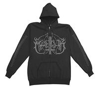 Marduk Panzer Division - Felpa con Cappuccio, Nero, XL