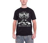 Marduk Panzer Division Ufficiale Uomo nuovo nero T Shirt