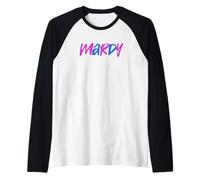 MARDY dialetto gergale Settentrionale Divertente Yorkshire Maglia con Maniche Raglan