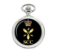 Mare Cadetti SCC Marine Ingegneria Distintivo Orologio da Tasca