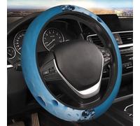 Mare Calmo e Rocce Coprivolante per Auto Coprivolante Elasticizzato Elasticizzato 15 Pollici Morbido Protettore per Volante Universale Traspirante Antiscivolo Accessori per Auto per SUV Furgoni Camion