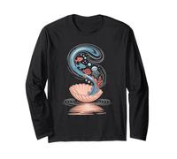 Mare Creature Conchiglia Natura Surreale Vita Marina Maglia a Manica