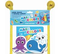 Mare di colori. Libri bagno. Ediz. illustrata. Con 7 sagome di animali