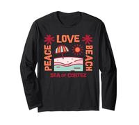 Mare di Cortez - Peace Love Beach Maglia a Manica