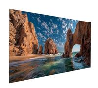 Mare Diamond Painting Kit Completo, Diamond Painting Paesaggio, Diamante Dipingere con i Numeri Adulti 100 x 200CM, Kit Punto Croce Diamantini Crystal Art Pittura Con Numeri, Decorazioni Casa JXL10629