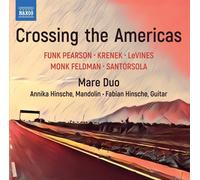 Audio Cd Mare Duo: Crossing The Americas -Funk Pearson/Krenek/Levines/Monk Feldm