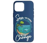 Mare Il Cambiamento Essere Il Cambiamento Ocean Conservation Ocean Day Custodia per iPhone 16 Pro Max