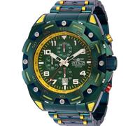 Mare Monster Luminoso Quadrante Verde Data Cronografo Invicta Uomo Watch 37805