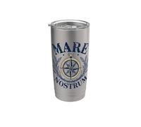 MARE NOSTRUM Bicchiere termico in acciaio inox doppia parete
