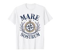 Mare Nostrum Maglietta con Stampa Grafica Economica